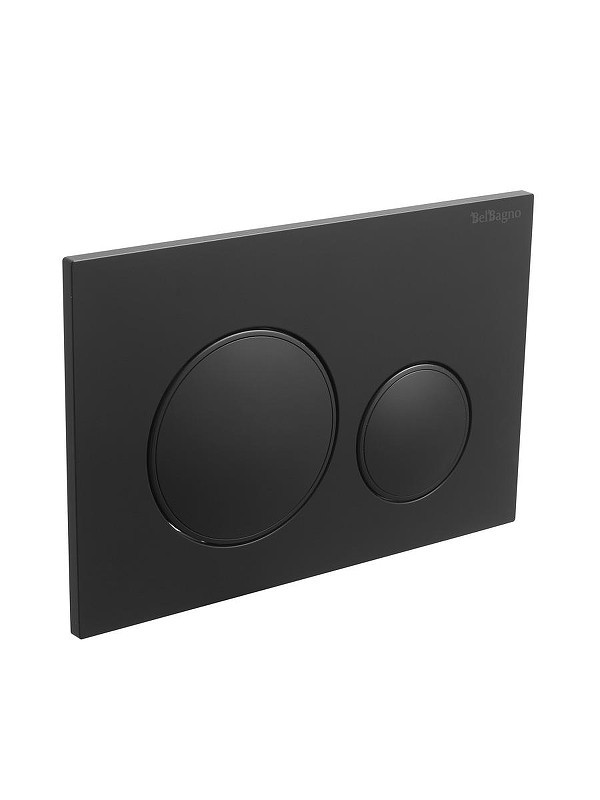Кнопка смыва BelBagno BB-17C-NERO.M