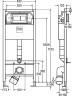 Комплект унитаза BelBagno Uno BB3105CHR/SC с инсталляцией Viega Prevista Dry 8524.14 792596