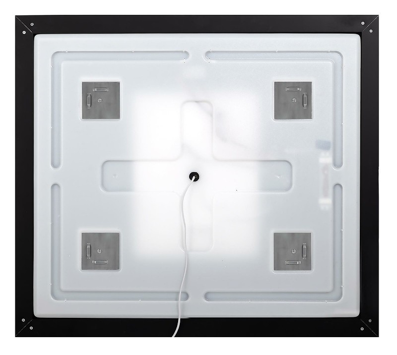 Зеркало BelBagno Kraft 60 SPC-KRAFT-600-800-LED-TCH-WARM-NERO с подсветкой