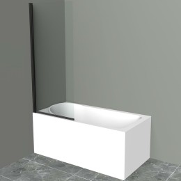 Шторка на ванну BelBagno Uno 90 UNO-V-1-90/150-C-NERO