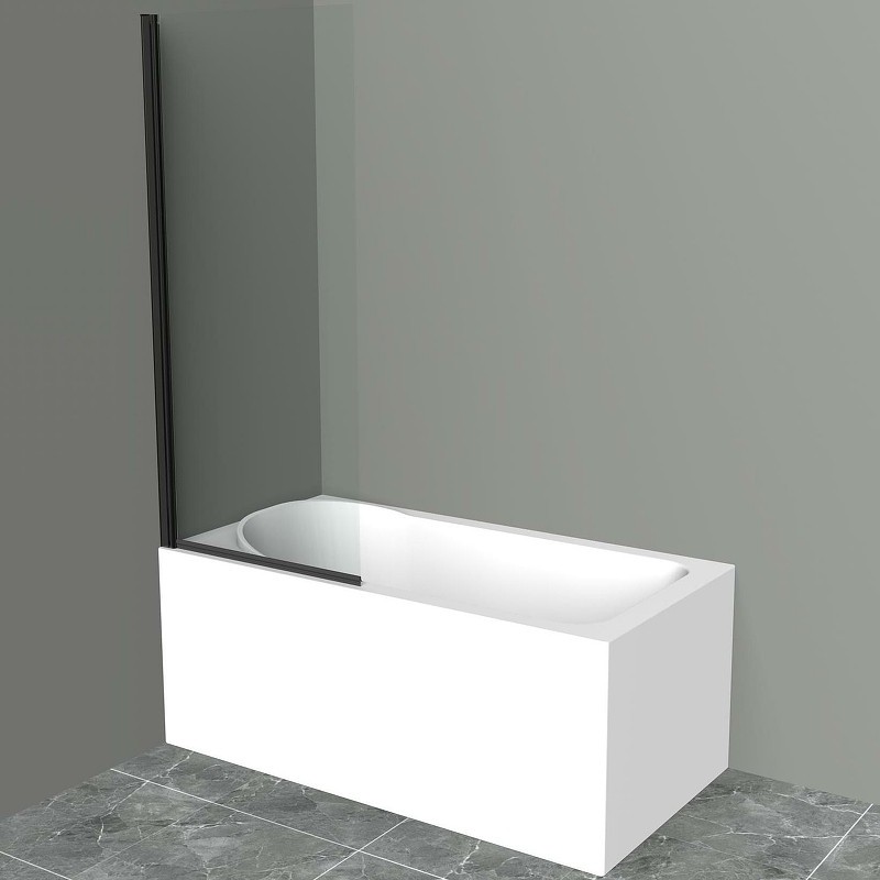 Шторка на ванну BelBagno Uno 90 UNO-V-1-90/150-C-NERO