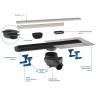 душевой лоток BelBagno Luce BB-LD-LUCE-80-BIANCO