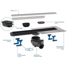 душевой лоток BelBagno Luce BB-LD-LUCE-80-BIANCO
