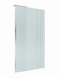 Душевая перегородка BelBagno Uno 100 UNO-L-1-TB-100-FL-Cr