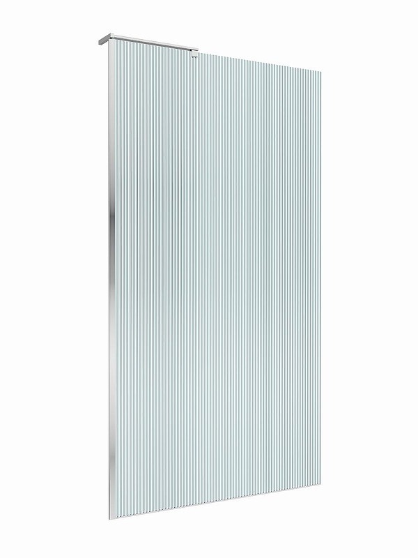 Душевая перегородка BelBagno Uno 100 UNO-L-1-TB-100-FL-Cr