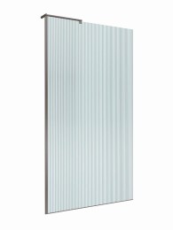 Душевая перегородка BelBagno Uno 100 UNO-L-1-TB-100-FL-GM