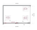 Душевой уголок BelBagno Soft Close-2 150x100 SOFT_CLOSE-2-AH-1-150/100-C-Cr