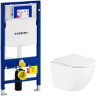 Комплект унитаза BelBagno Uno BB3105CHR/SC с инсталляцией Geberit Duofix Sigma UP320 111.300.00.5
