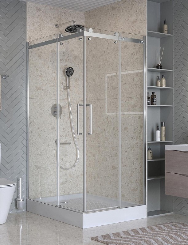 Душевой уголок BelBagno Marino 2 120x90 MARINO-2-AH-2-120/90-C-CR