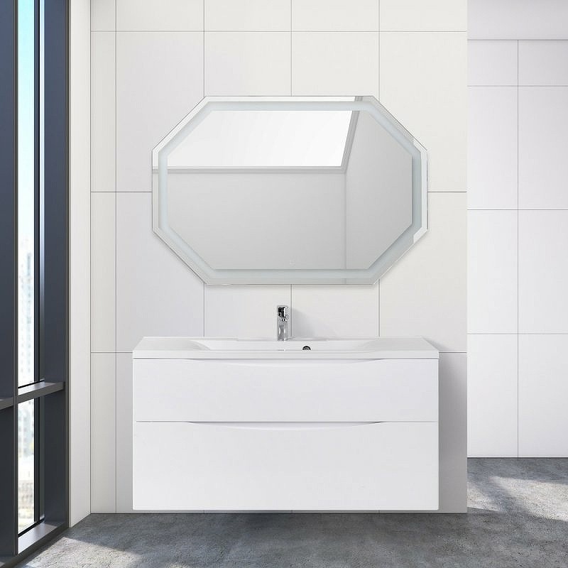Тумба под раковину BelBagno Marino-H60 110 MARINO-H60-1100-2C-SO-BL-P подвесная