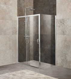 Душевой уголок BelBagno Unique 125х80 UNIQUE-AH-1-110/125-80-C-Cr