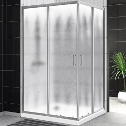 Душевой уголок BelBagno Uno 120х100 UNO-195-AH-2-120/100-CH-CR