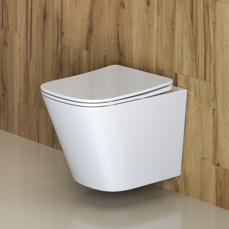Комплект унитаза с инсталляцией BelBagno Due BB3103CHR/SC/BB002-80/BB014-SR-BIANCO