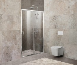 Душевая дверь BelBagno Unique 135 UNIQUE-BF-1-120/135-C-Cr