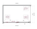 Душевой уголок BelBagno Soft Close-2 160x100 SOFT_CLOSE-2-AH-1-160/100-C-Cr