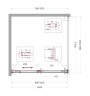 Душевой уголок BelBagno Soft Close-1 100x100 SOFT_CLOSE-1-A-1-100-C-Cr