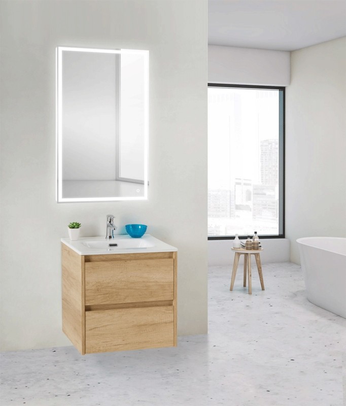 Тумба под раковину BelBagno KRAFT 39-500/390-2C-SO-RNN подвесная
