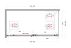 Душевой уголок BelBagno Soft Close-2 160x80 SOFT_CLOSE-2-AH-1-160/80-C-GM