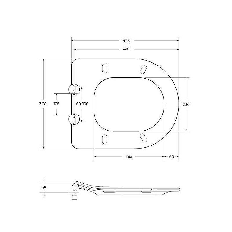 Комплект унитаза с инсталляцией BelBagno Loto BB070CHR/SC/BB002-80/BB018-GV-BIANCO