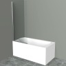 Шторка на ванну BelBagno UNO-V-1-70/150-C-Cr