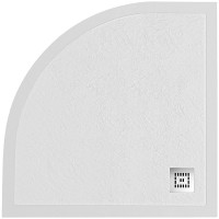 Душевой поддон из искусственного камня BelBagno Uno 90x90 TRAY-MR-UNO-R-90-550-35-W