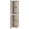 Шкаф пенал BelBagno Kraft 33 L KRAFT-1600-2A-SC-RGB-L подвесной