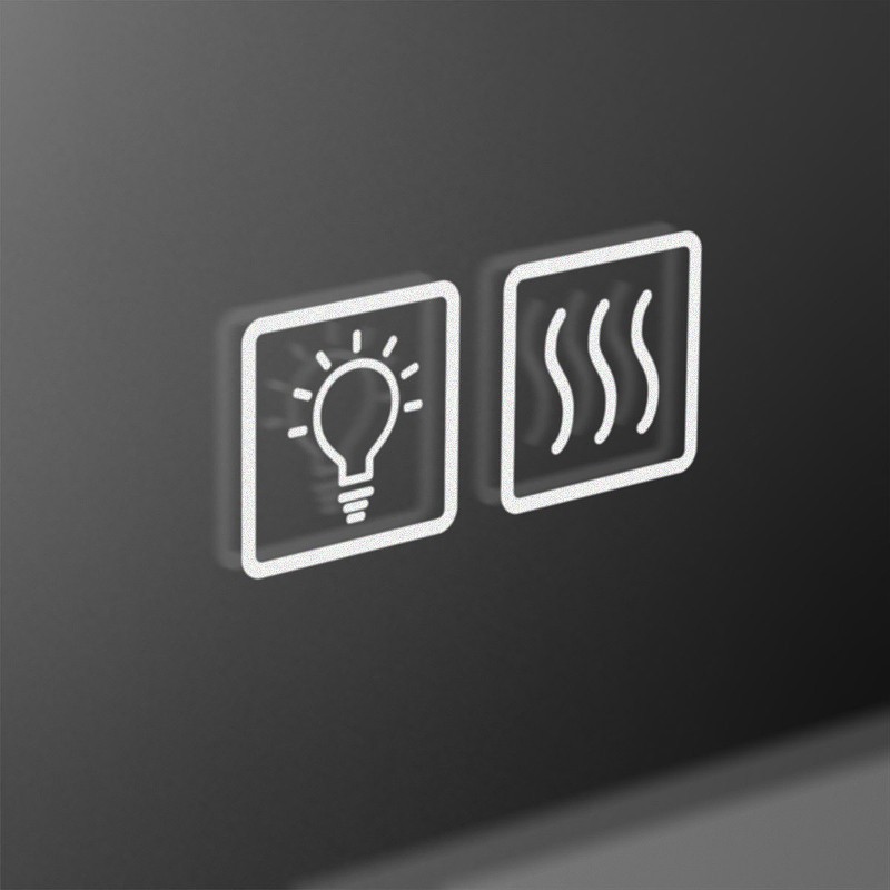 Зеркало BelBagno 110 SPC-GRT-1100-800-LED-TCH-WARM с подсветкой с подогревом