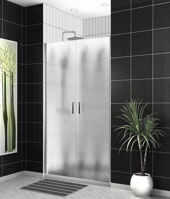 Душевая дверь BelBagno Uno 110 UNO-B-2-110-CH-Cr