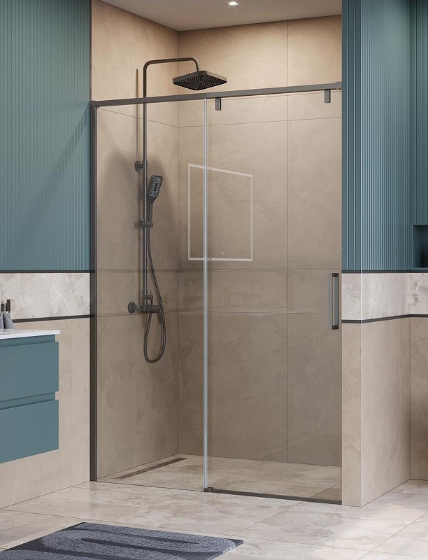 Душевая дверь BelBagno Soft Close-1 130 SOFT_CLOSE-1-BF-1-130-C-GM