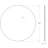 Зеркало BelBagno 100 SPC-INT-1000-LED с подсветкой
