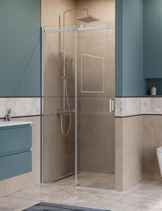 Душевая дверь BelBagno Soft Close-2 100 SOFT_CLOSE-2-BF-1-100-C-Cr