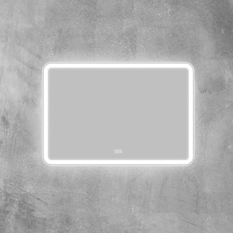 Зеркало BelBagno Marino 90 SPC-MAR-900-600-LED-TCH-WARM с подсветкой с подогревом
