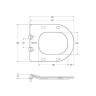 Комплект унитаза с инсталляцией BelBagno Uno BB3105CHR/SC/BB002-80/BB014-SR-BIANCO