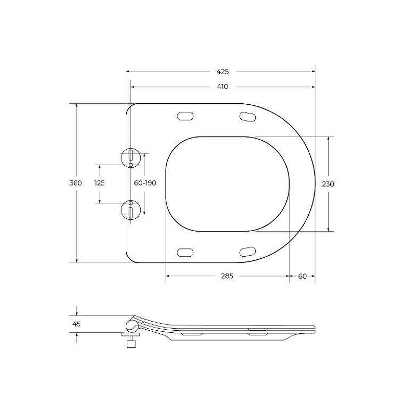 Комплект унитаза с инсталляцией BelBagno Uno BB3105CHR/SC/BB002-80/BB014-SR-BIANCO