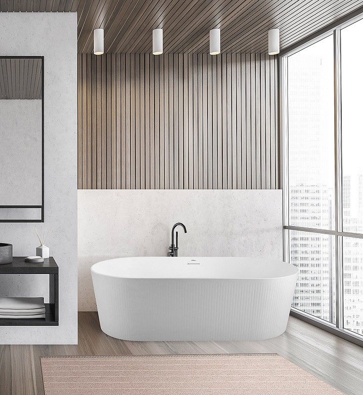 Акриловая ванна BelBagno 170x80 BB411-1700-800-MATT