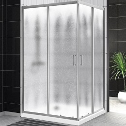 Душевой уголок BelBagno Uno 100х80 UNO-195-AH-2-100/80-CH-CR