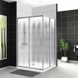 Душевой уголок BelBagno Uno 100х80 UNO-195-AH-2-100/80-CH-CR