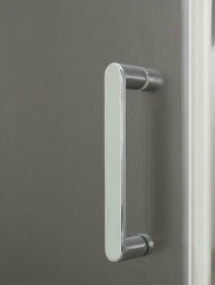 Душевой уголок BelBagno Uno 100х80 UNO-195-AH-2-100/80-CH-CR