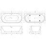 Акриловая ванна BelBagno 170x80 BB412-1700-800-MATT