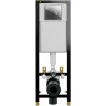 Комплект унитаза BelBagno Uno BB3105CHR/SC с инсталляцией Cersanit Black 35 S-IN-BLACK-Cg-w