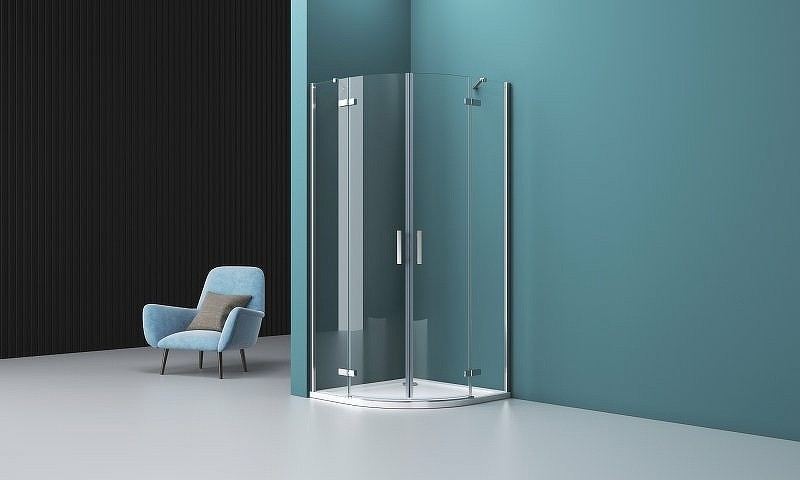 Душевой уголок BelBagno Kraft 100х100 KRAFT-R-2-100-C-Cr