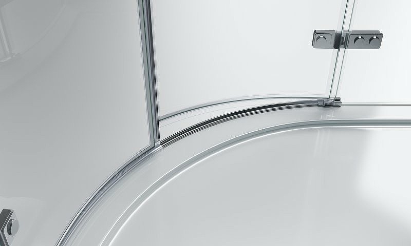 Душевой уголок BelBagno Kraft 100х100 KRAFT-R-2-100-C-Cr