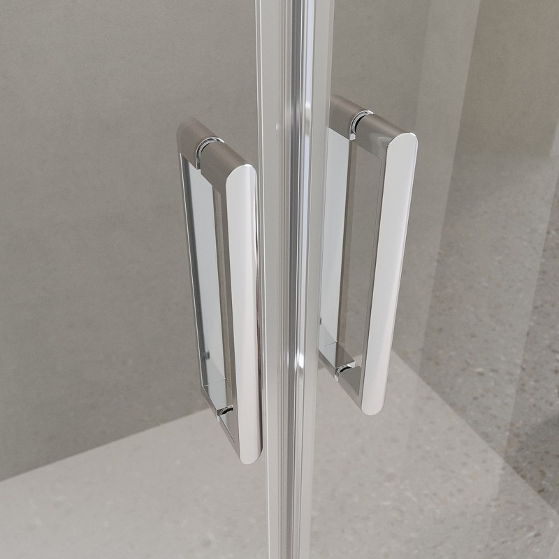 Душевая дверь BelBagno Luce 160 LUCE-BF-2-160-C-Cr