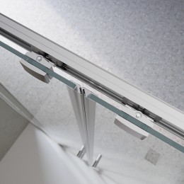 Душевая дверь BelBagno Luce 160 LUCE-BF-2-160-C-Cr