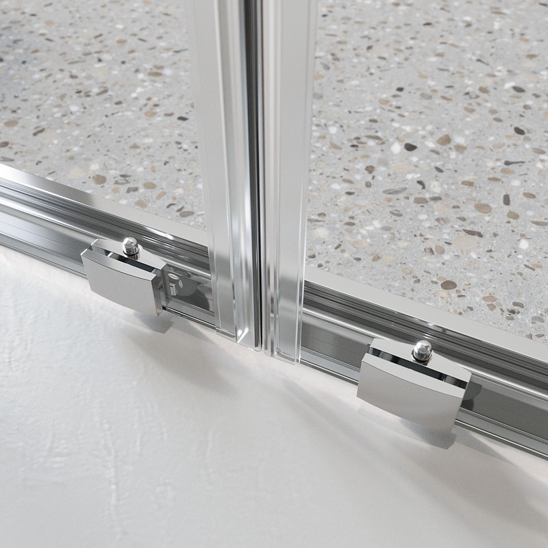 Душевая дверь BelBagno Luce 160 LUCE-BF-2-160-C-Cr