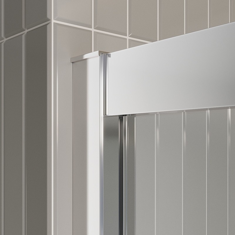 Душевая дверь BelBagno Luce 160 LUCE-BF-2-160-C-Cr