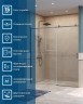 Душевая дверь BelBagno Soft Close-2 180 SOFT_CLOSE-2-BF-1-180-C-GM