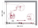Душевой уголок BelBagno Acqua 100х100 ACQUA-A-1-100-C-Cr