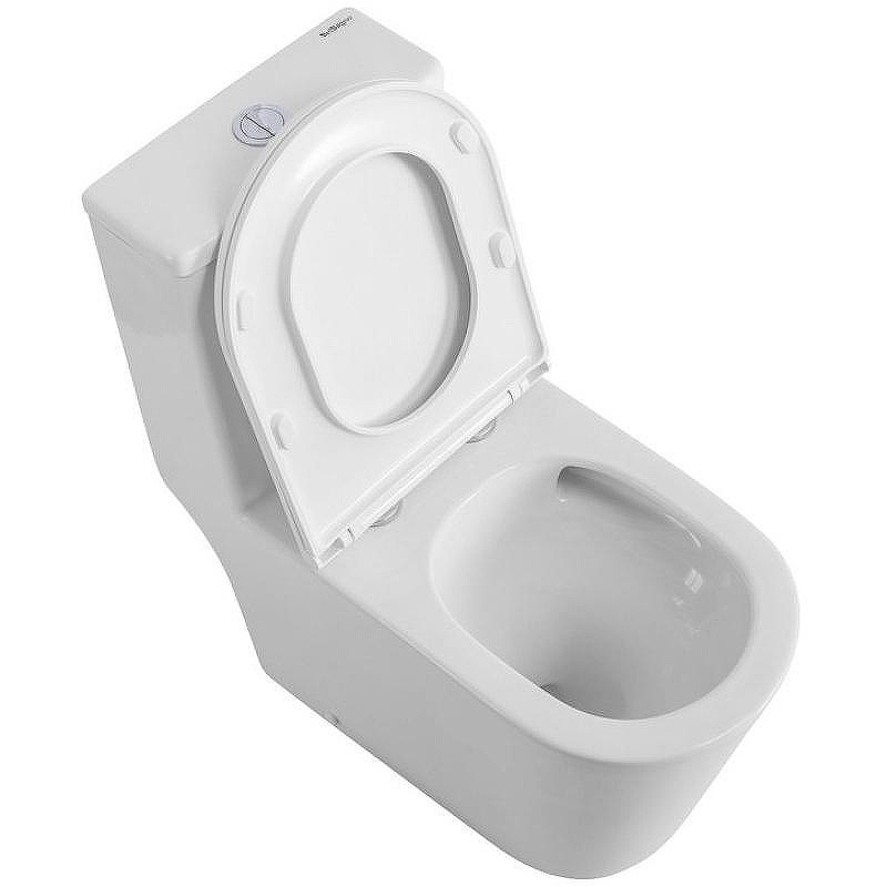Унитаз моноблок BelBagno Tre-Tor BB673CP-MN-TOR/SC