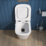 Унитаз биде BelBagno Due BB3103CHR-BS/SC подвесной